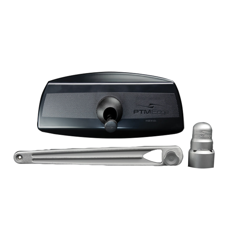 PTM Edge UCX17 PRO Pontoon MirrorBracket Kit  Silver P13157170TEBCL