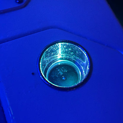 ShadowCaster Round Accent Light RGB Diffused White Polymer Housing SCMRALRGB04PW