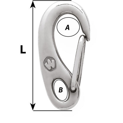 Wichard Snap Hook  Length 31516 02482