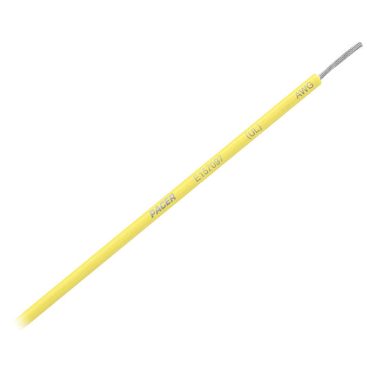 Pacer Yellow 16 AWG Primary Wire  25 WUL16YL25