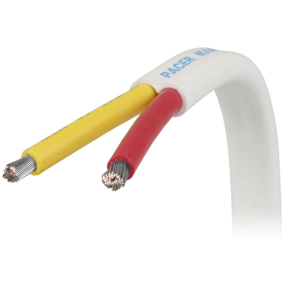 Pacer 82 AWG Safety Duplex Cable  RedYellow  250 W82RYW250
