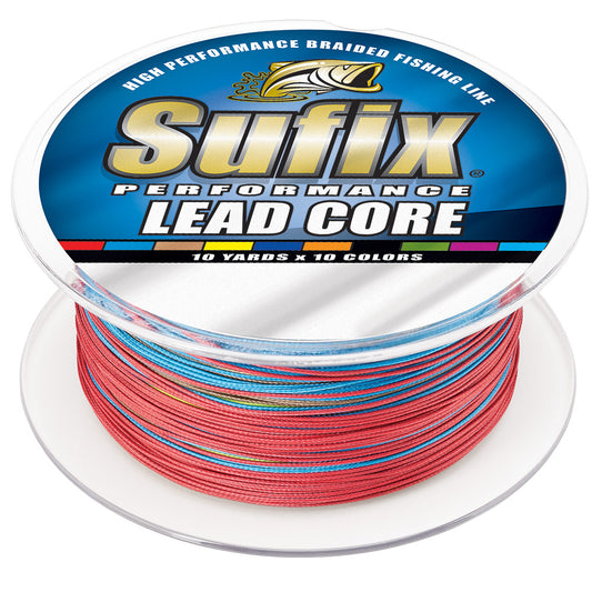 Sufix Performance Lead Core  36lb  10Color Metered  200 yds 668236MC