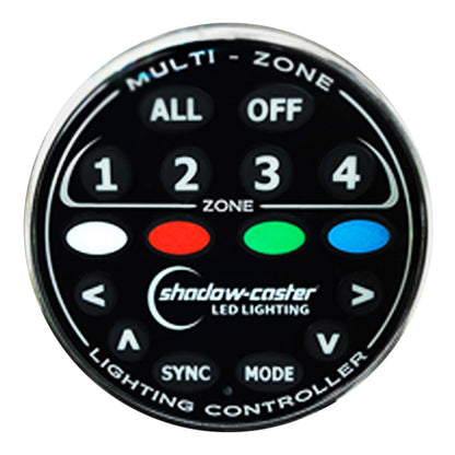 ShadowCaster Round Zone Controller 4 Channel Remote fMZLC or SCMLC SCMZCREMOTE