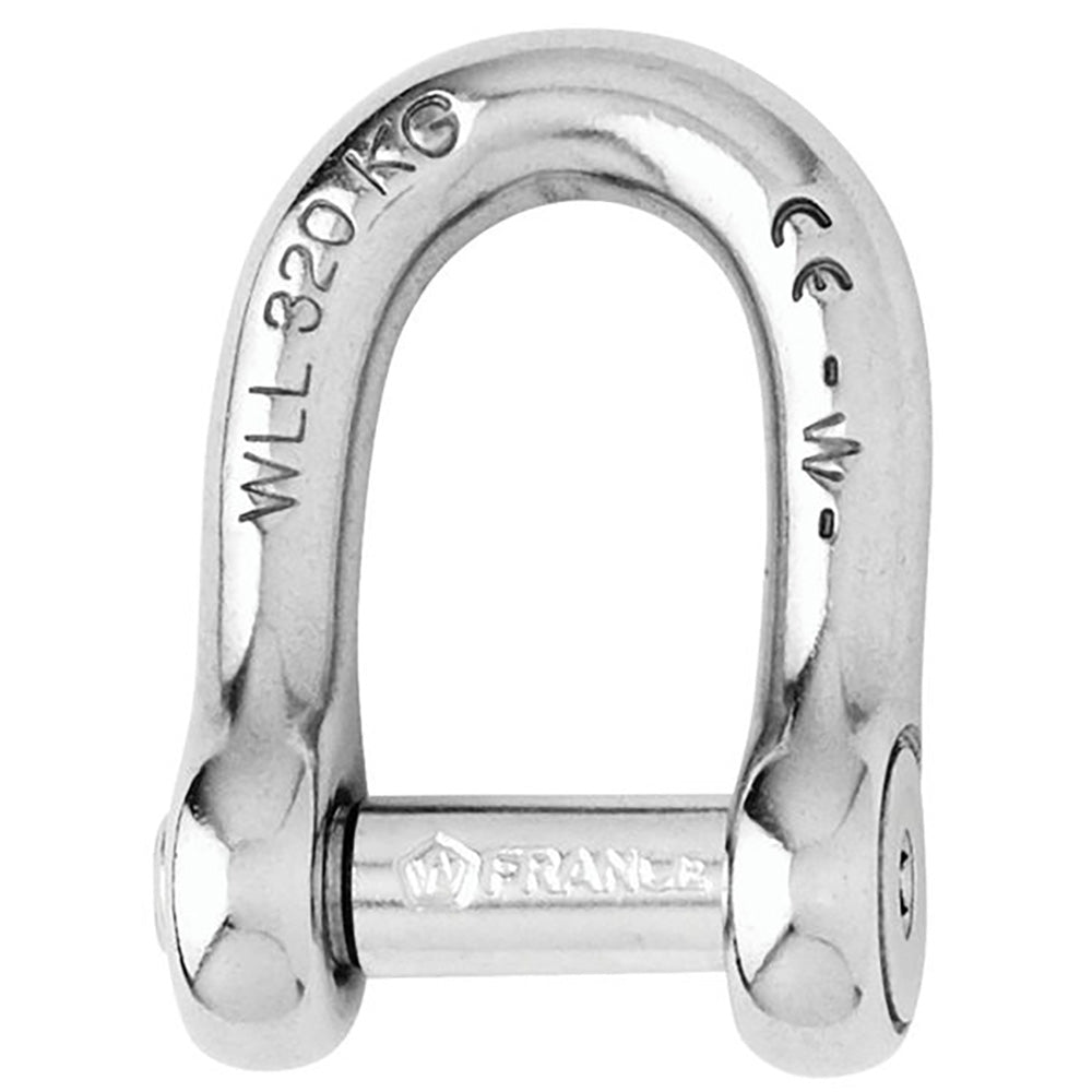 Wichard SelfLocking Allen Head Pin D Shackle  6mm Diameter  14 01303