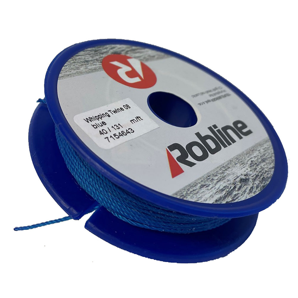 Robline Waxed Whipping Twine  08mm x 40M  Blue TYN08BLUSP