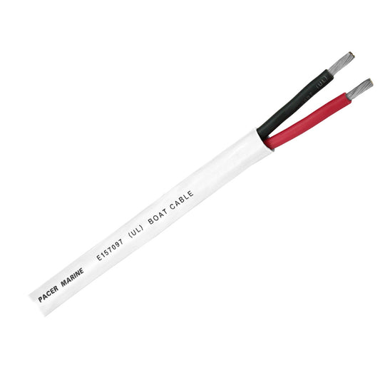 Pacer Duplex 2 Conductor Cable  500  142 AWG  Red Black WR142DC500