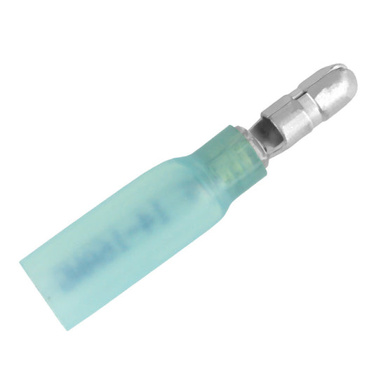 Pacer 1614 AWG Heat Shrink Male Bullet Terminal  25 Pack TBPE1415625