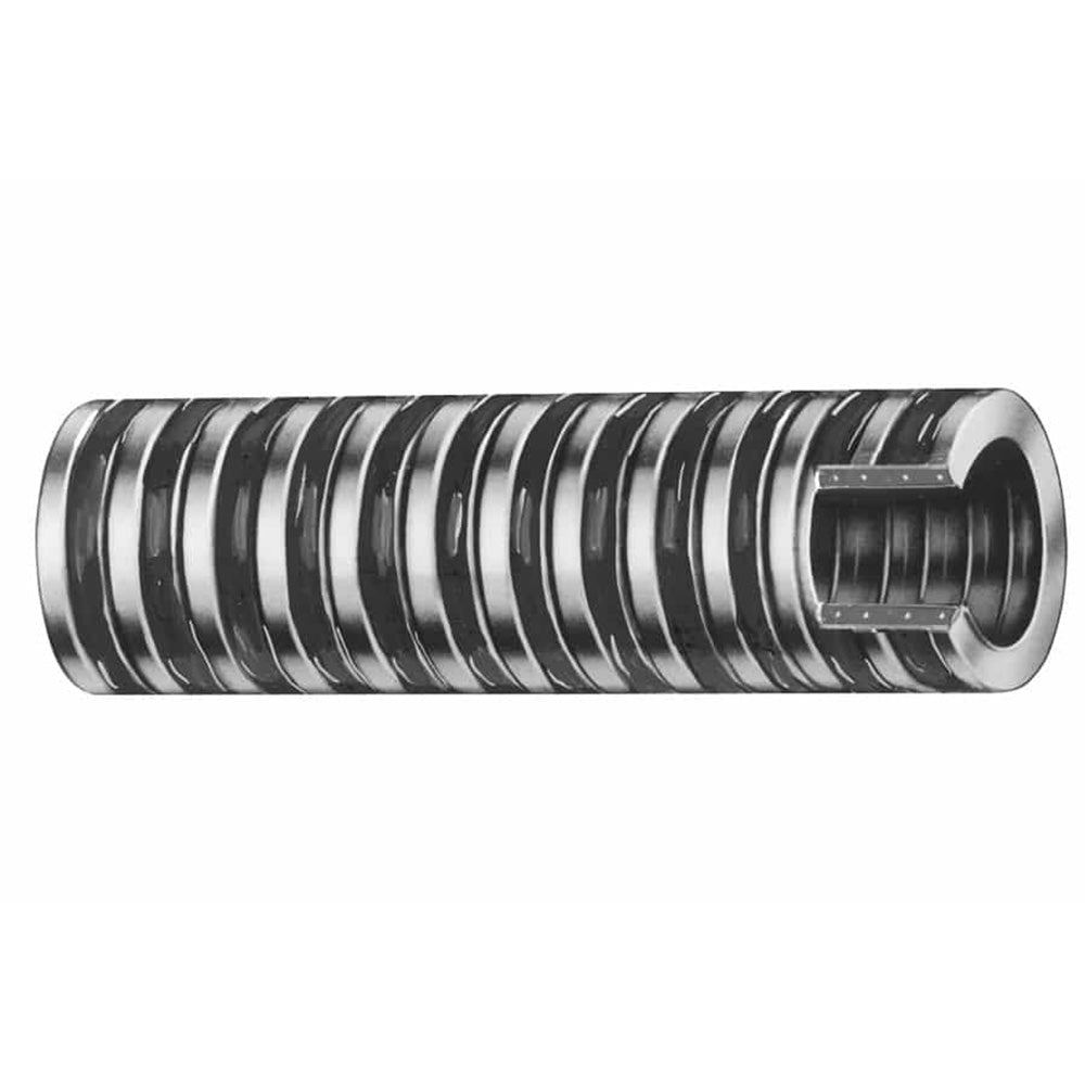 Trident Marine 34 Heavy Duty PVC Bilge  Livewell Hose FDA  Clear wBlack Helix  Sold by the Foot 1470346FT