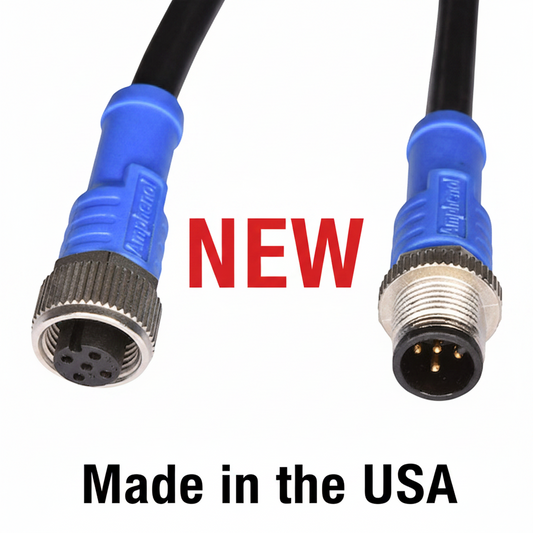 Airmar Black N2K .5 Meter Cable - N2K-0.5-BLK-CBL