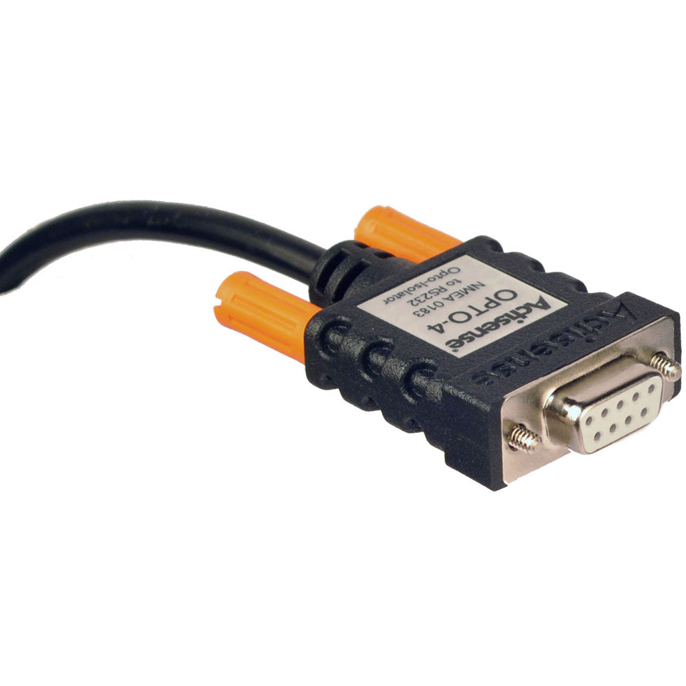 Actisense NMEA 0183 PC OPTO-Isolator Cable - OPTO-4

OPTO-4 NMEA 0183 PC OPTO-Isolator Cable, RS232 DB9 Female, Shielded (Isolated to PC)