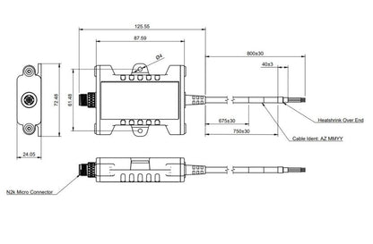 Actisense WGX-1 NMEA 0183 and NMEA 2000® to Wi-Fi Gateway