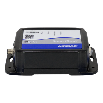 SmartBoat - Bridge Only, No Analog Inputs, W/ CAN2 and Serial - ASM-CES
Part #ASM-CES
MFG #ASM-CES-1
A black SmartBoat AIRMAR electronic device with a blue and white label, shown on a plain white background.