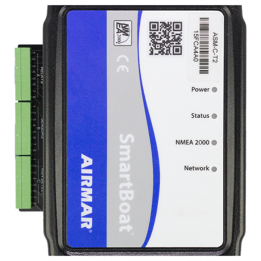 Airmar SmartBoat - 4 Input / 4 Run-Detect / 4 Relay, W/ CAN2 and Serial -  ASM-CES-T2