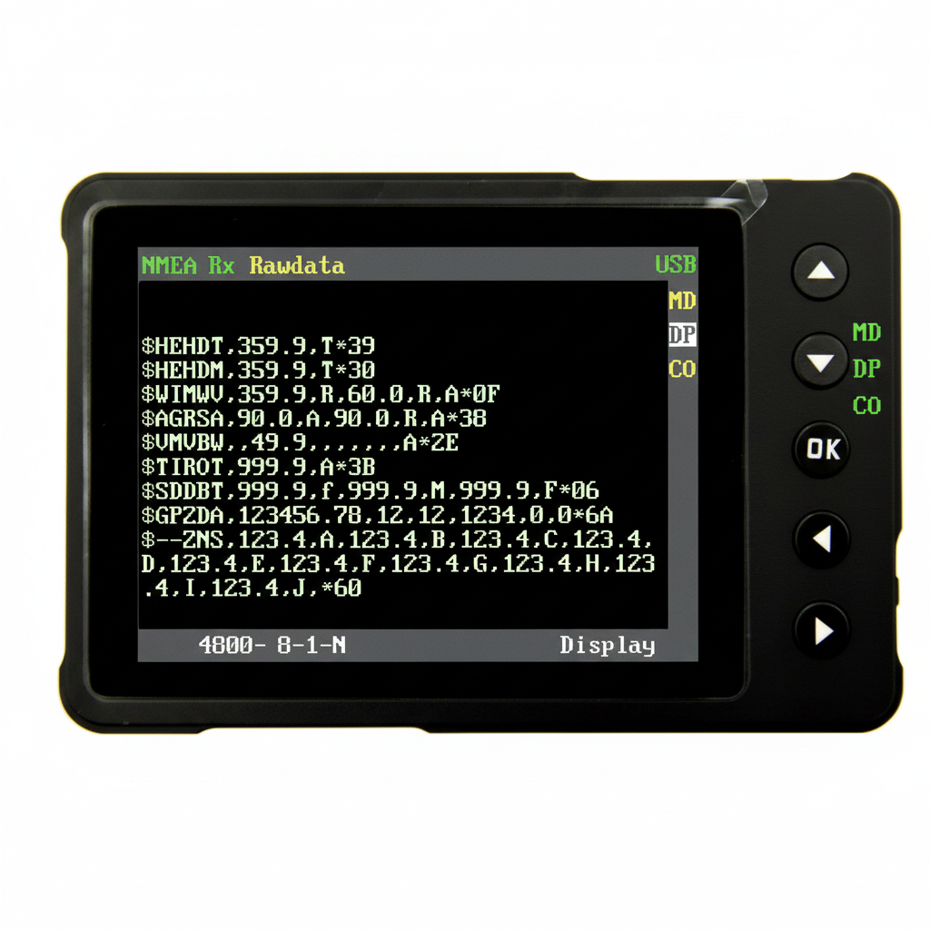 Zinnos NMEA 0183 Tester – ZNT-300 Monitor/Simulator with