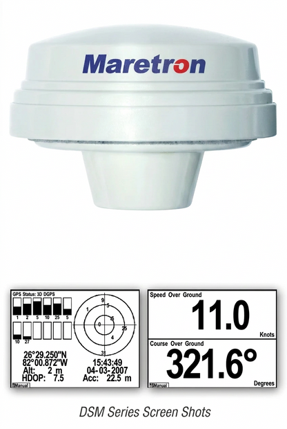 Maretron NMEA 2000 GPS-WAAS Antenna-Receiver GPS200-01