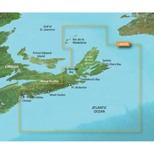 Garmin BlueChart g3 Vision HD - VCA005R - Halifax - Cape Breton - microSD/SD [010-C0691-00]