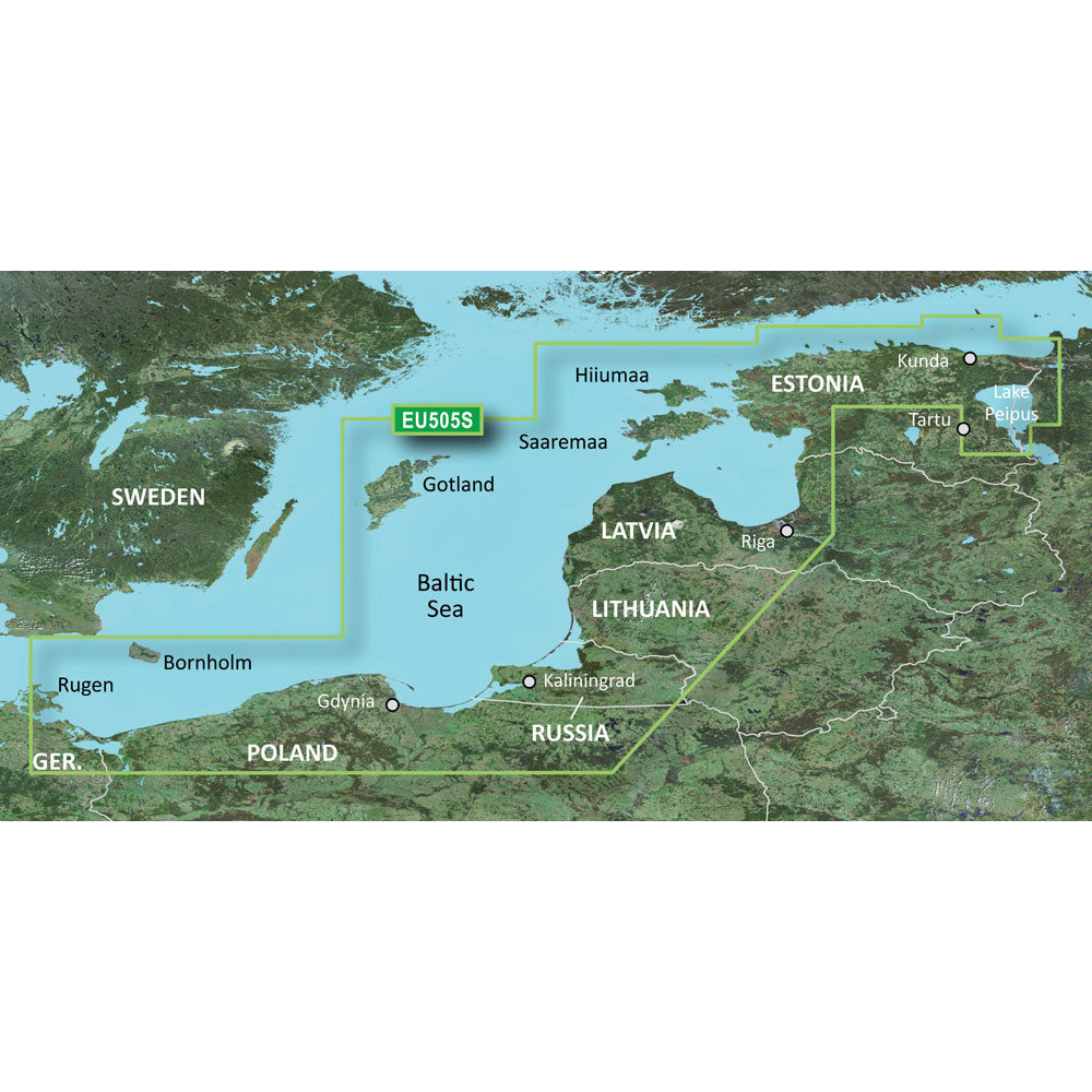 Garmin BlueChart g2 HD - HXEU065R - Baltic Sea East Coast - microSD/SD [010-C0849-20]