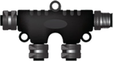 Oceanic Systems Micro Dual Tee Adapter - 3802-2