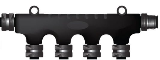 Oceanic Systems Micro Quad Tee Adapter - 3802-4