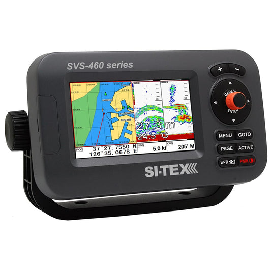 SI-TEX SVS-460CE Chartplotter - 4.3" Color Screen w/External GPS & Navionics+ Flexible Coverage [SVS-460CE]