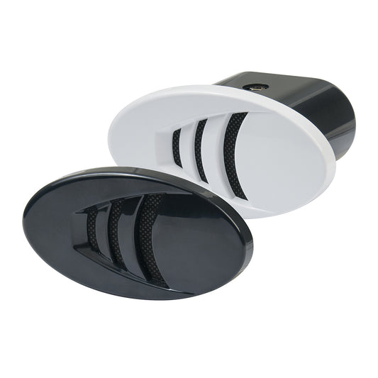 Marinco 12V Drop-In "H" Horn w/Black  White Grills [10079]