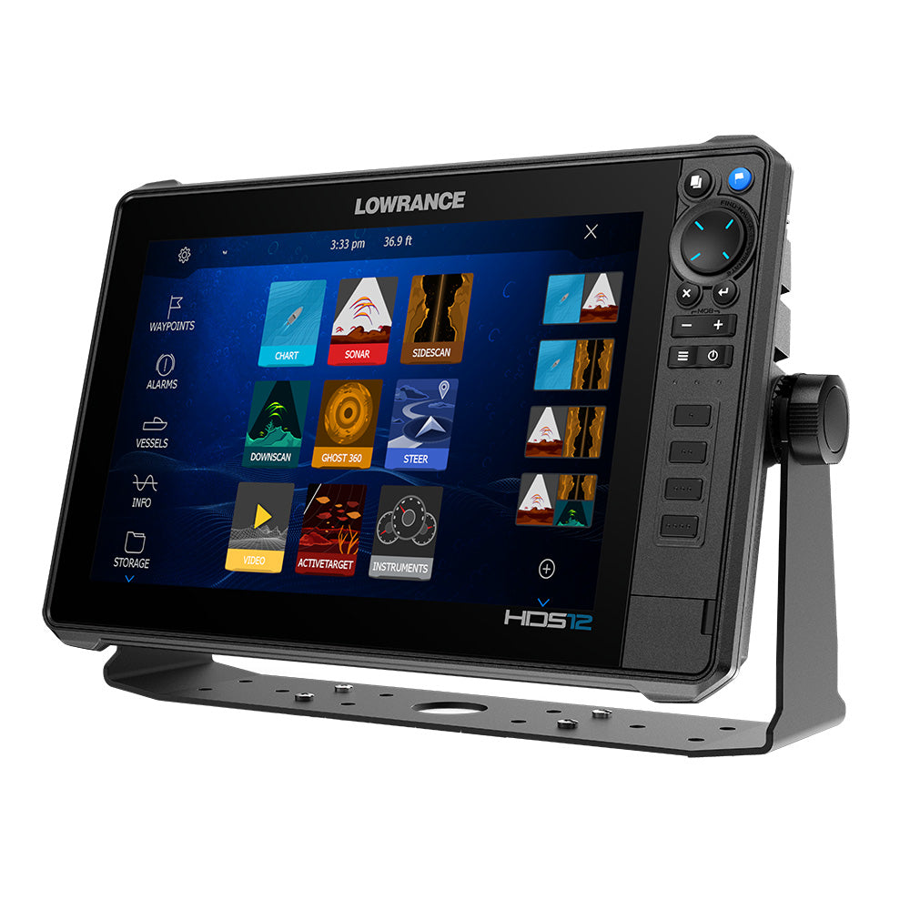 Lowrance HDS PRO 12 - w/ Preloaded C-MAP DISCOVER OnBoard  Active Imaging HD Transducer [000-15987-001]