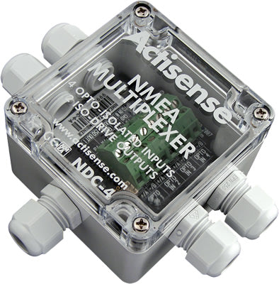 Actisense NDC-4-USB NMEA 0183 Multiplexer (For USB bi-directional port and RS 232 connections)