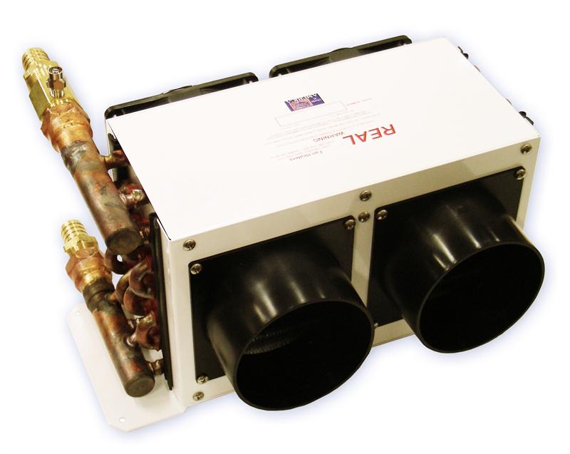 SMS W002-6424 REAL Heat 14,000 Btu Marine Hydronic Fan Heater