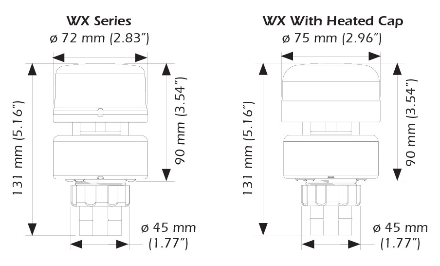 Airmar NMEA 0183/2000 Marine Based WeatherStation (no Relative Humidity)  -  WS-220WX