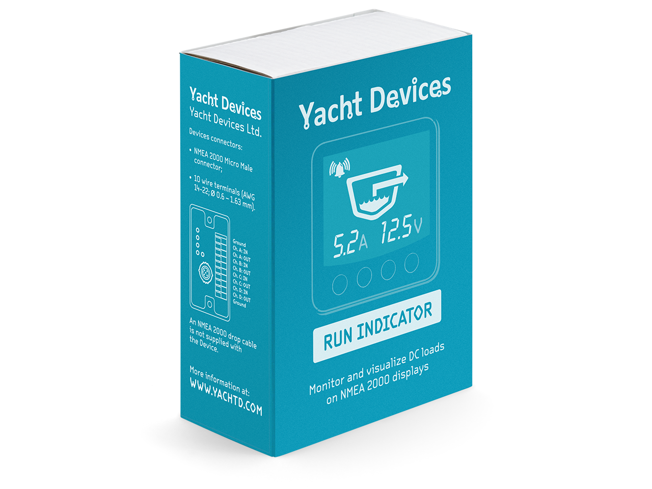 Yacht Devices Run Indicator - YDRI-04  NMEA 2000