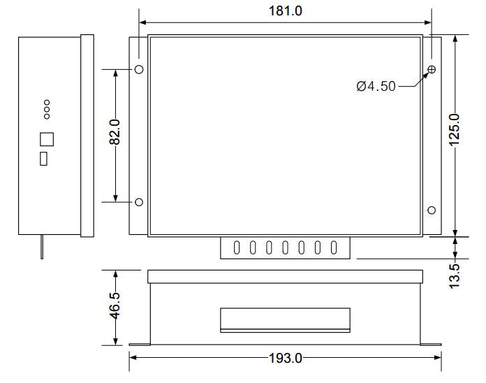 Zinnos ZNC-910B Smart NMEA to Step & Log Converter (Modes 1, 2, 3)