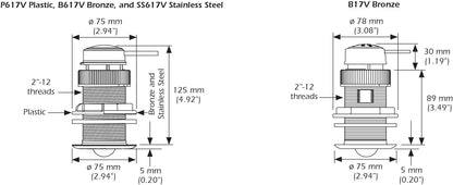 Airmar DST810 NMEA 2000 Smart™ Multisensor - 235 kHz -DST810SV-N2 with Stainless Steel Housing