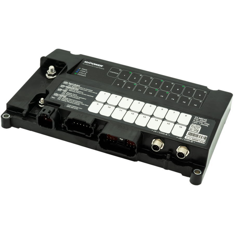 Maretron MPower® CLMD16 16-Channel DC Load Controller Module
