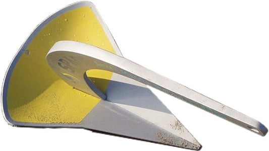 Spade Anchor Model A40 (400 cm2) 5.5 Lbs. Aluminum Alloy for Boats LOA > 20' -Disp. < 2,200 lbs.