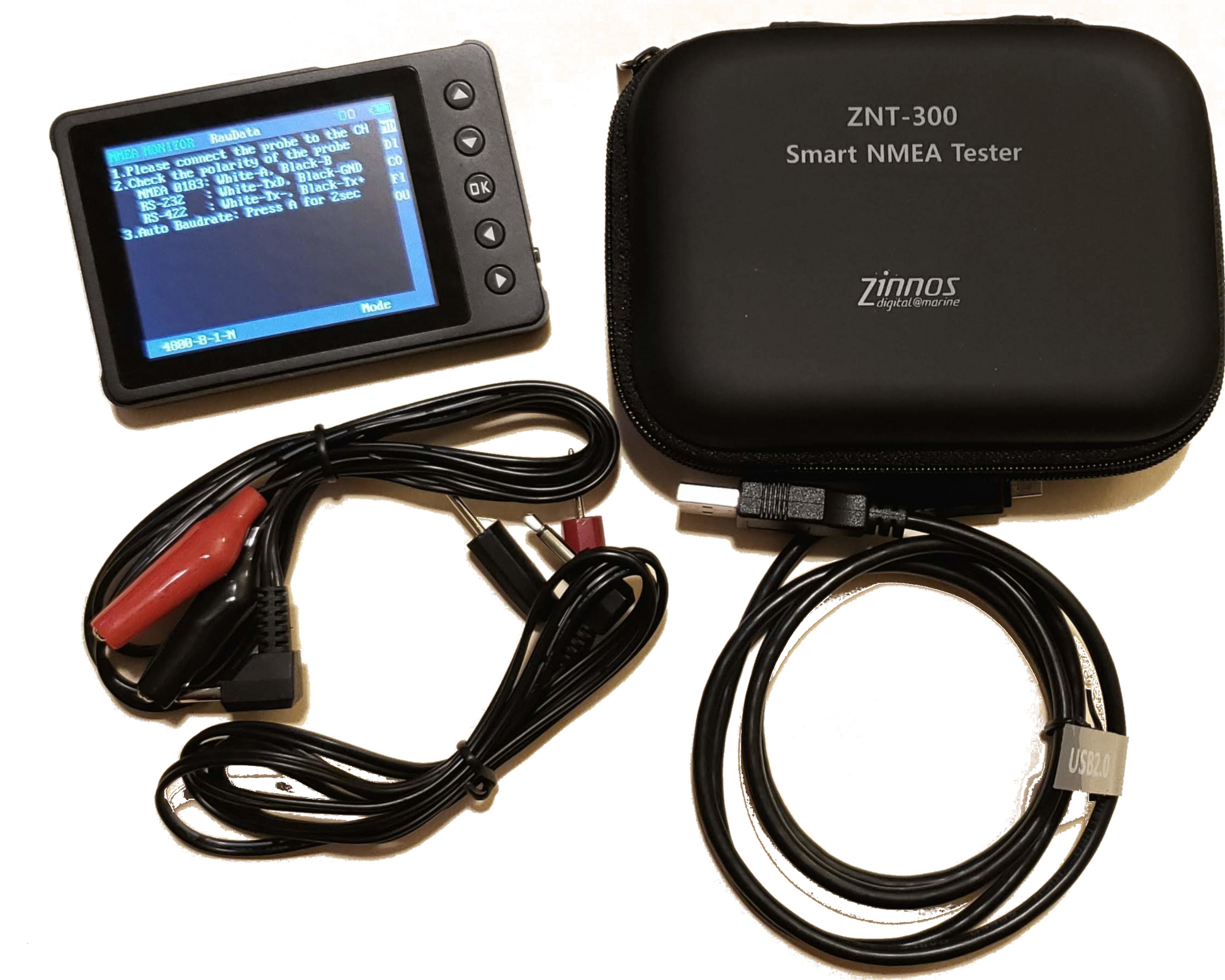 Zinnos NMEA 0183 Tester – ZNT-300 (Monitor/Simulator with Zinnos NMEA 0183 Tester – ZNT-300 (Monitor/Simulator with